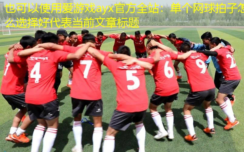 爱游戏ayx官方全站：单个网球拍子怎么选择好