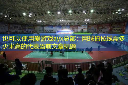 网球拍拉线需多少米高的 网球拍拉线需多少米高的